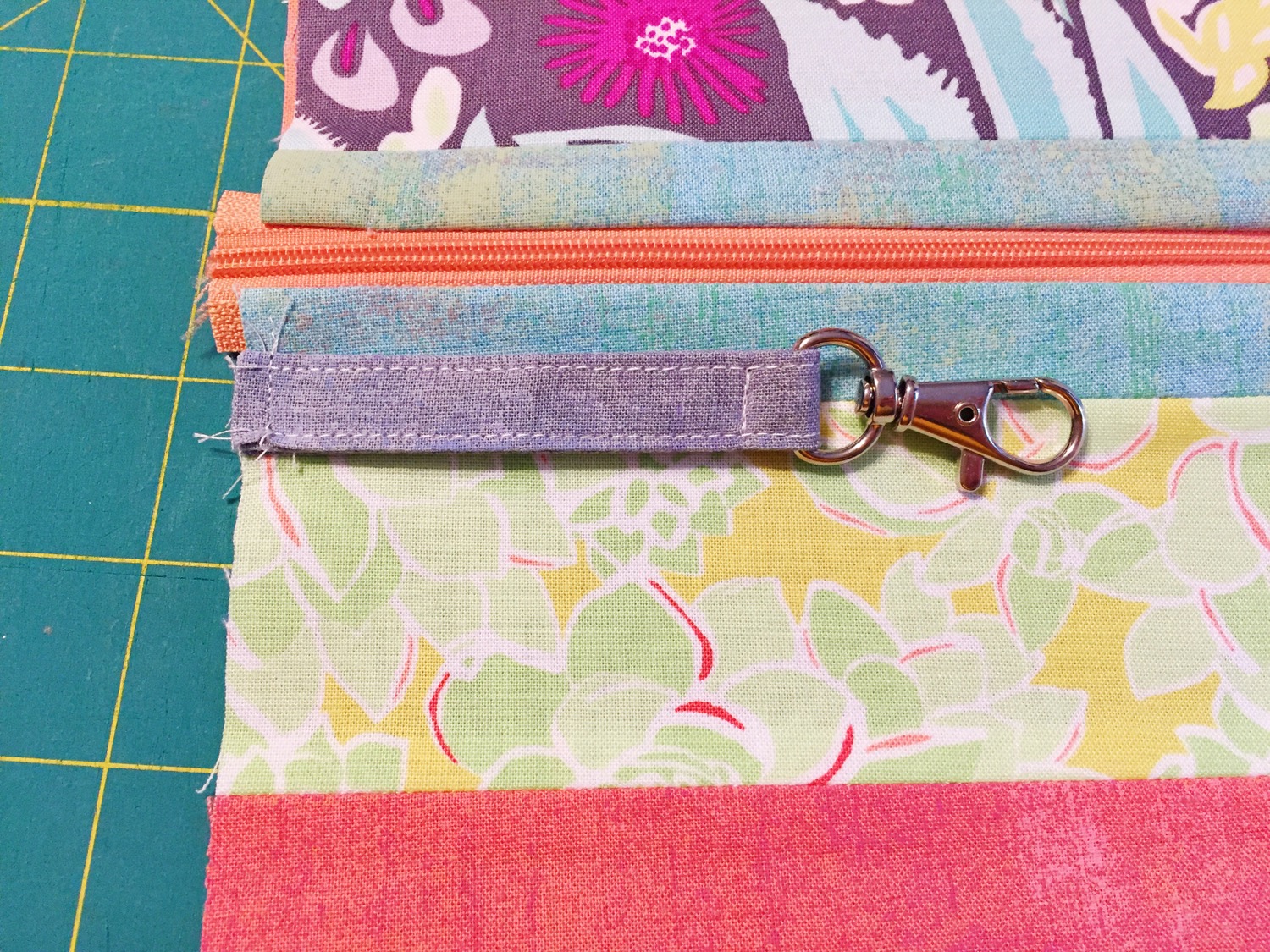2-in-1 Shopper "Clementine" mit Täschchen - Nähanleitung