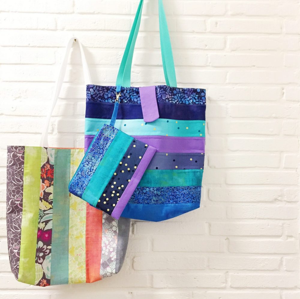 2-in-1 Shopper "Clementine" mit Täschchen - Nähanleitung