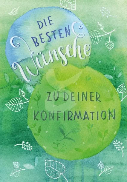 Trauerkarte - Taurus - Die besten Wünsche zu deiner Konfirmation