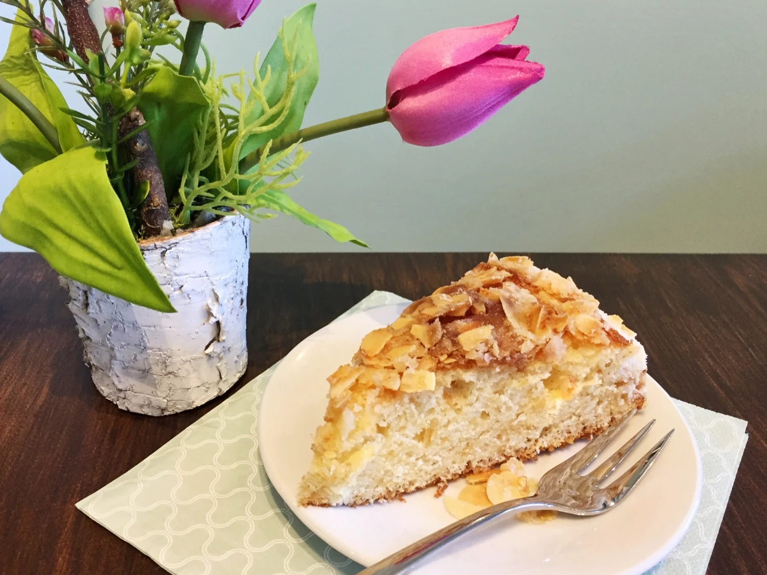Rezept für Butterkuchen mit leckerer Mandel-Knusperkruste