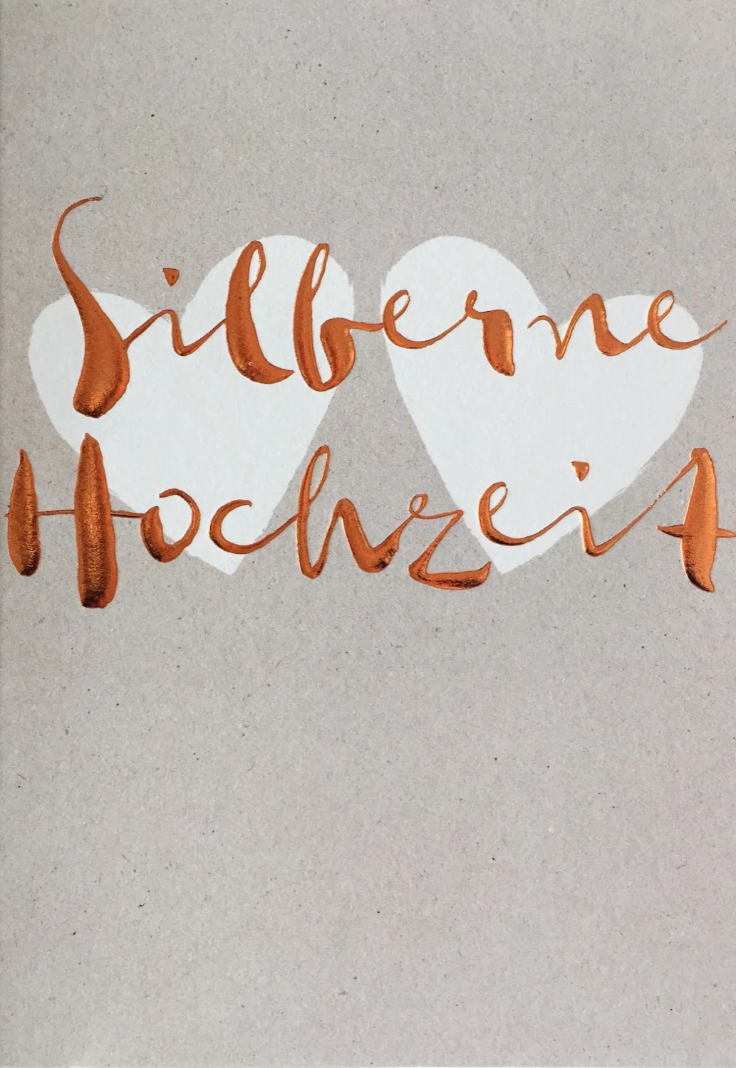 Grußkarte - Taurus - Copperfield - Silberne Hochzeit - TK_CF26