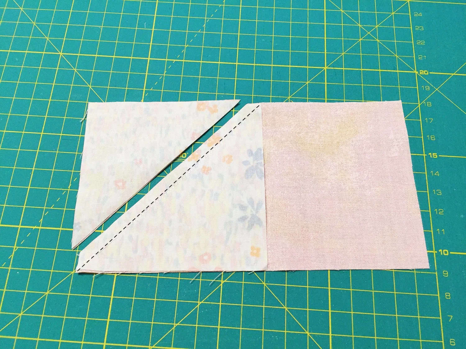 Flying Geese Patchwork Block nähen