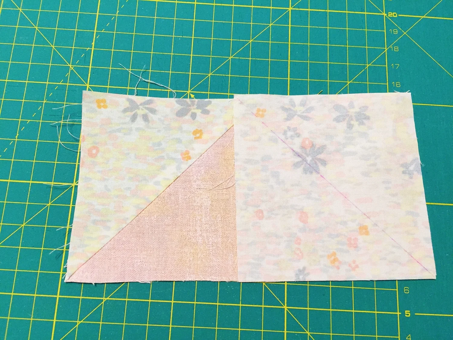 Flying Geese Patchwork Block nähen