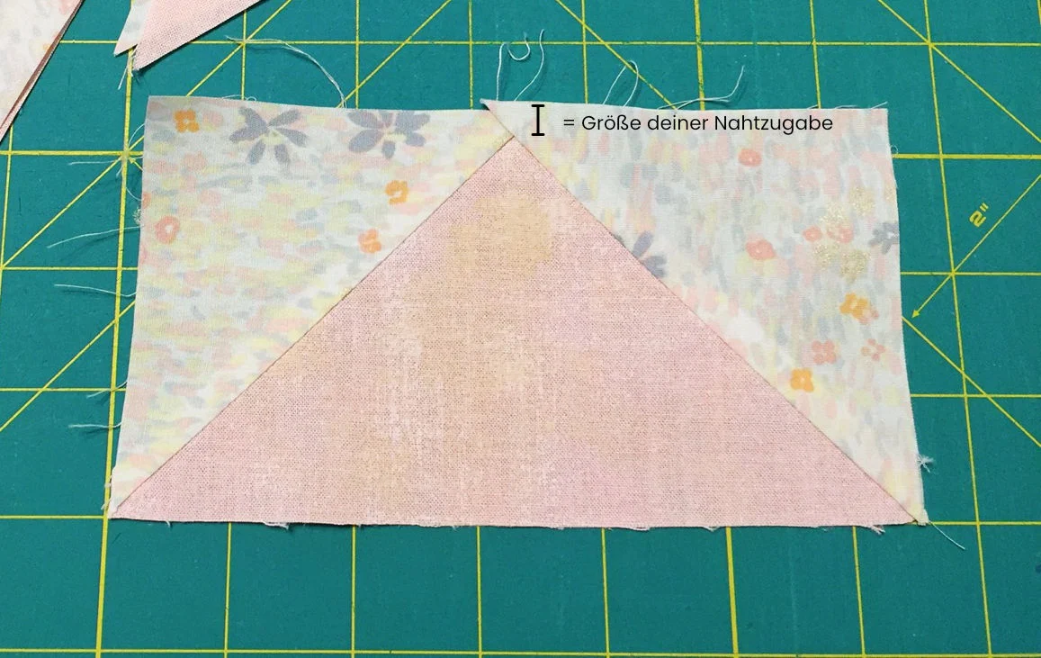 Flying Geese Patchwork Block nähen