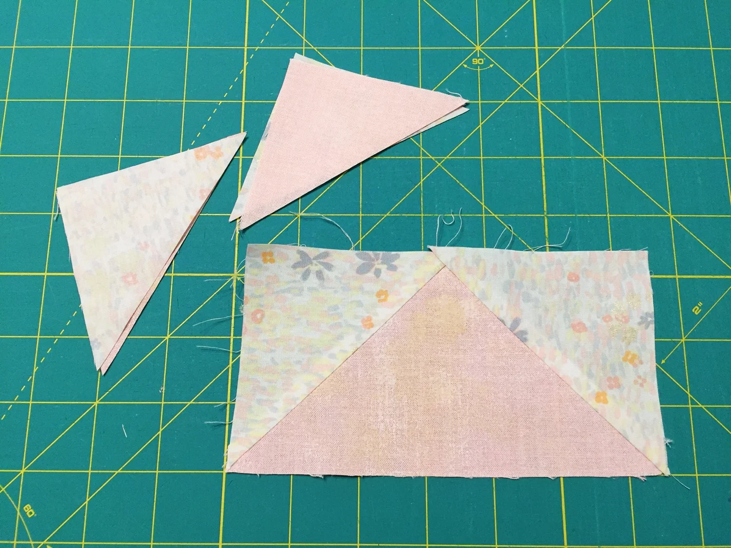 Flying Geese Patchwork Block nähen