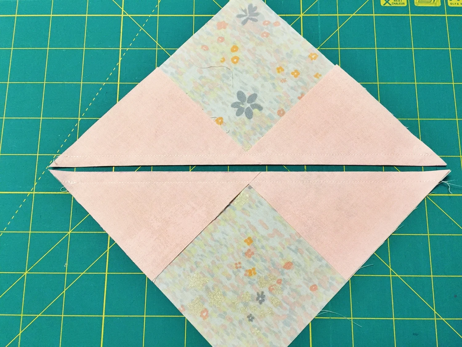 Flying Geese Patchwork Block nähen