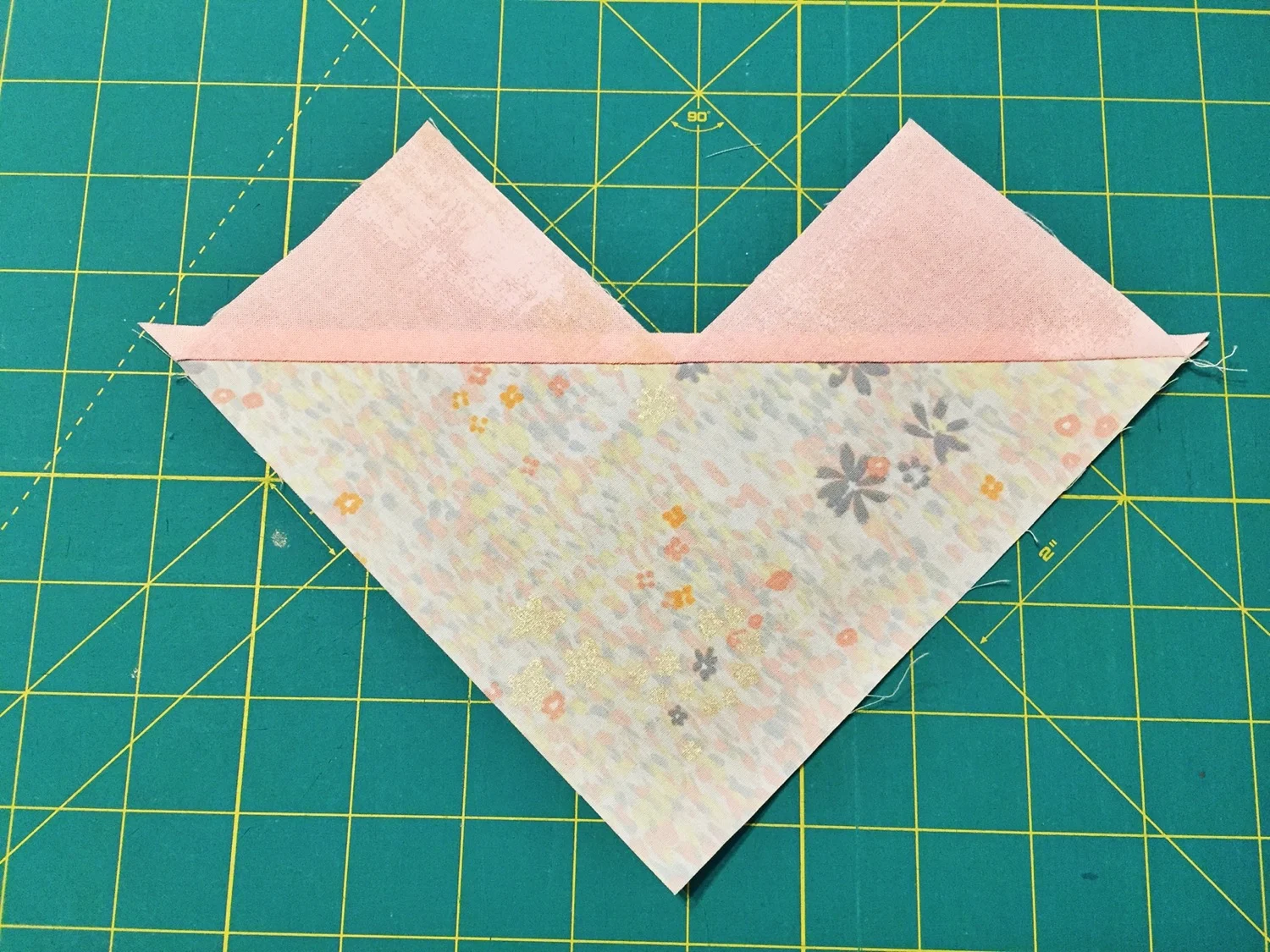 Flying Geese Patchwork Block nähen