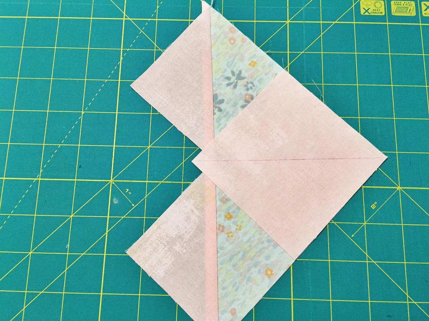 Flying Geese Patchwork Block nähen