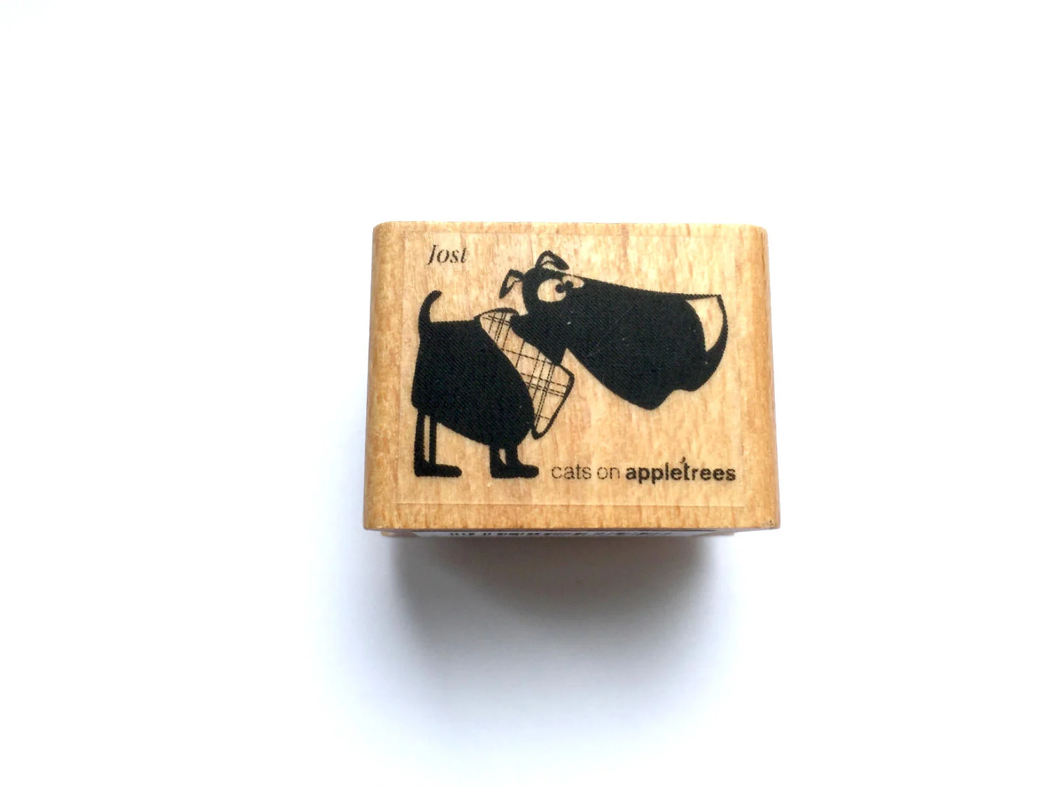 cats on appletrees Stempel - Hund "Jost"