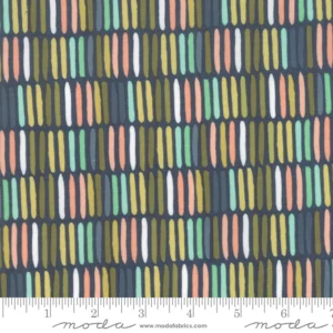 Moda - Goldenrod - Paintbrush Navy - 36052 12