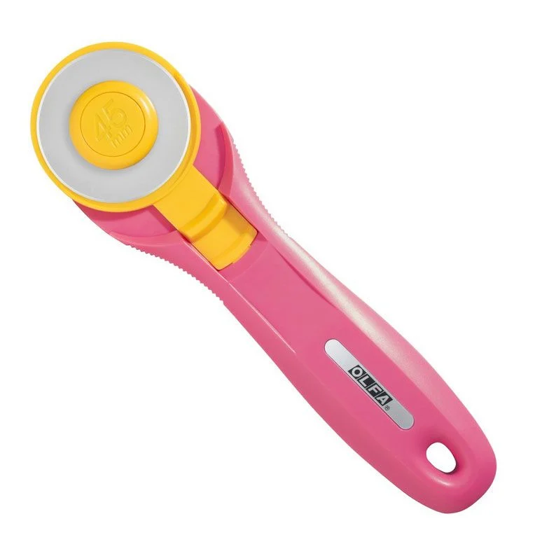 OLFA Rollschneider 45mm, pink, RTY-2C/PIK