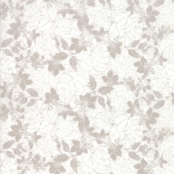 Moda - Stiletto - Flower Outline Eggshell - 30612 25