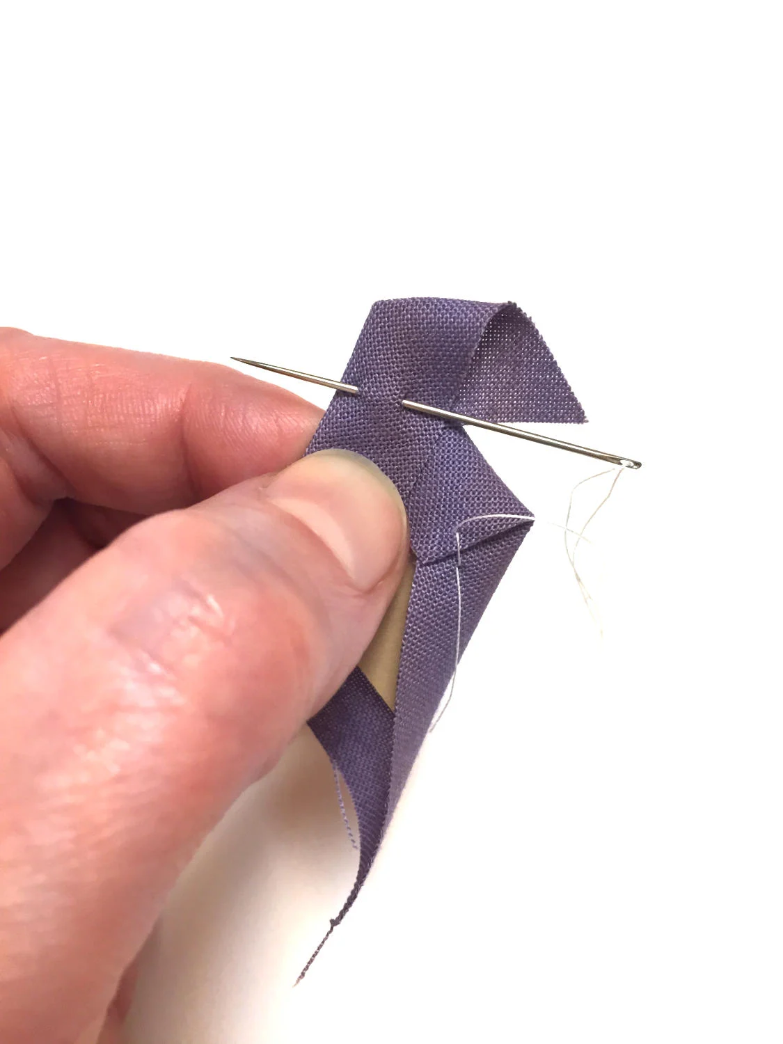 English Paper Piecing Anleitung Teil 2 - Mini Wandquilt aus Rauten