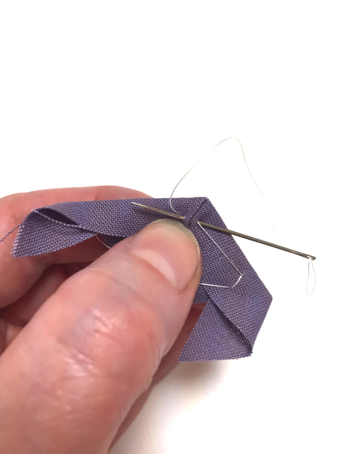 English Paper Piecing Anleitung Teil 2 - Mini Wandquilt aus Rauten