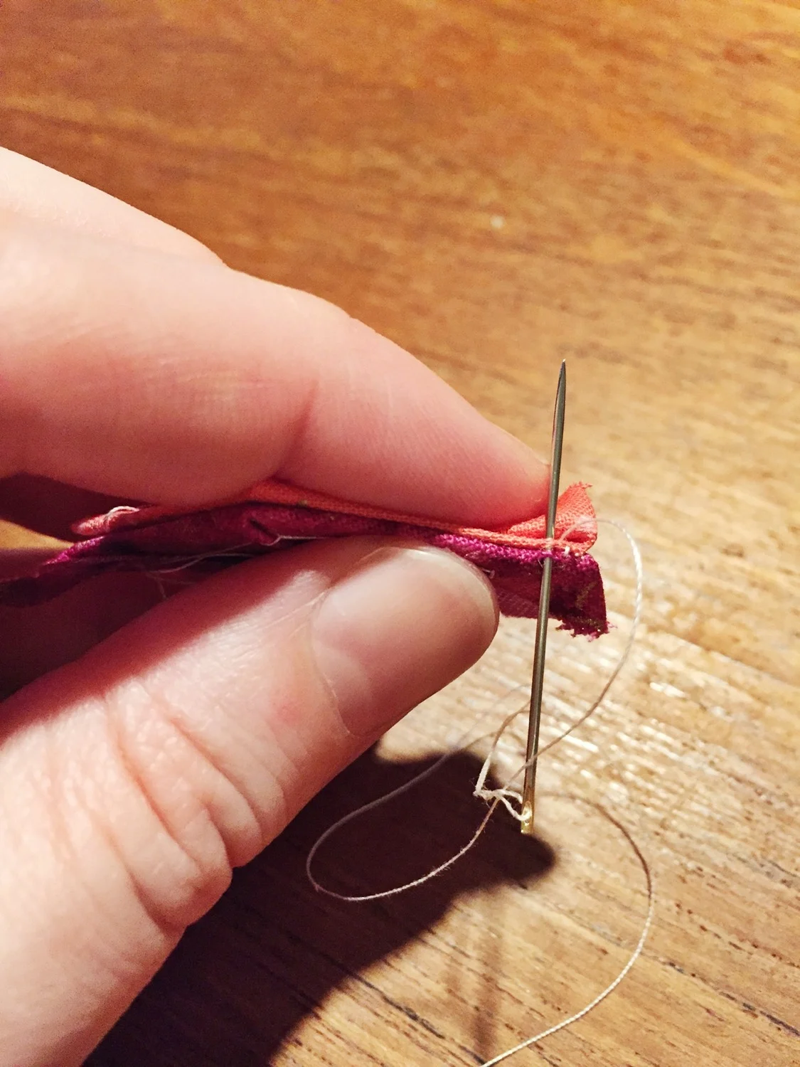 English Paper Piecing Anleitung Teil 2 - Mini Wandquilt aus Rauten