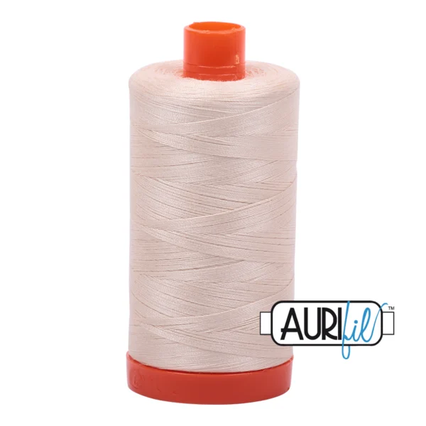 Baumwoll-Garn - Aurifil - 50wt/1300m - Light Sand - MK50SP2000