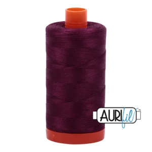 Baumwoll-Garn - Aurifil - 50wt/1300m - Plum - MK50SP4030