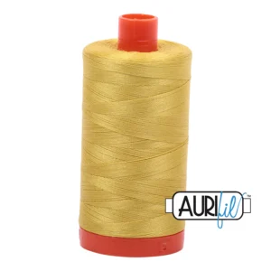 Baumwoll-Garn - Aurifil - 50wt/1300m - Gold Yellow - MK50SP5015