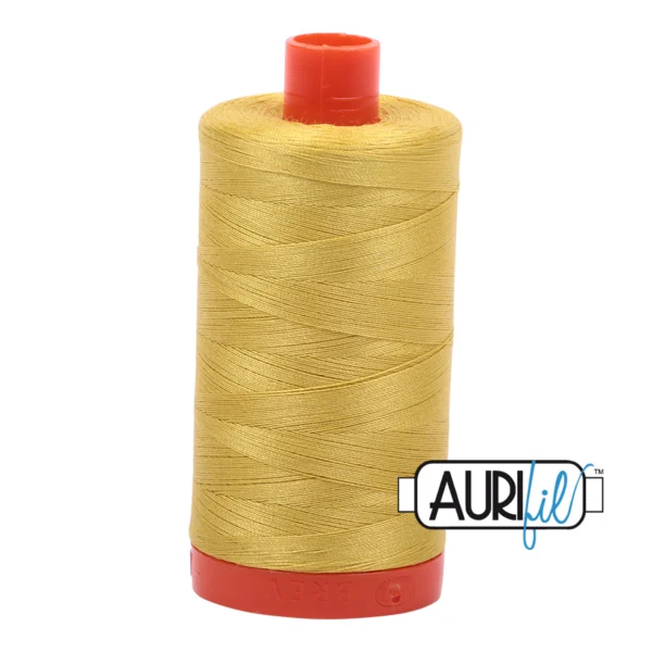 Baumwoll-Garn - Aurifil - 50wt/1300m - Gold Yellow - MK50SP5015