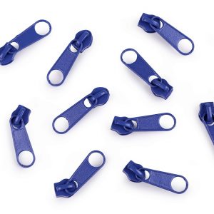 Reißverschluß-Schieber für 3 mm Endlos-Reißverschluß - Blau