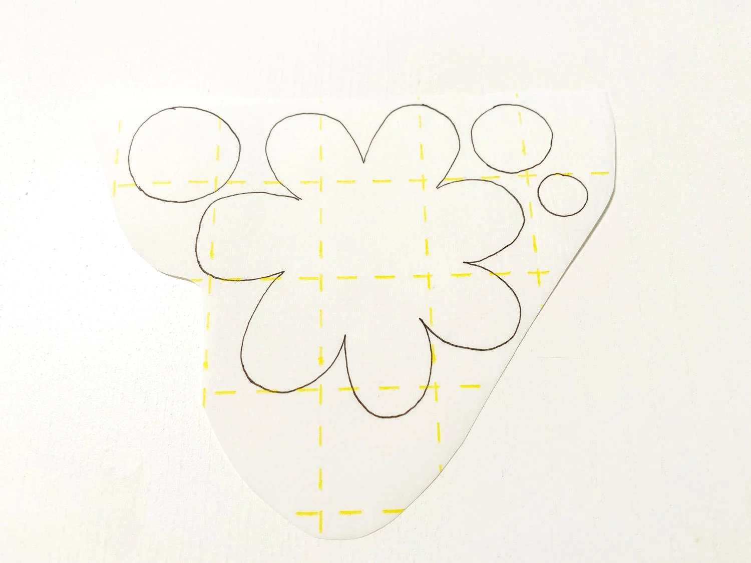 Raw Edge Appliqué Tutorial - Applikationsvorlage übertragen