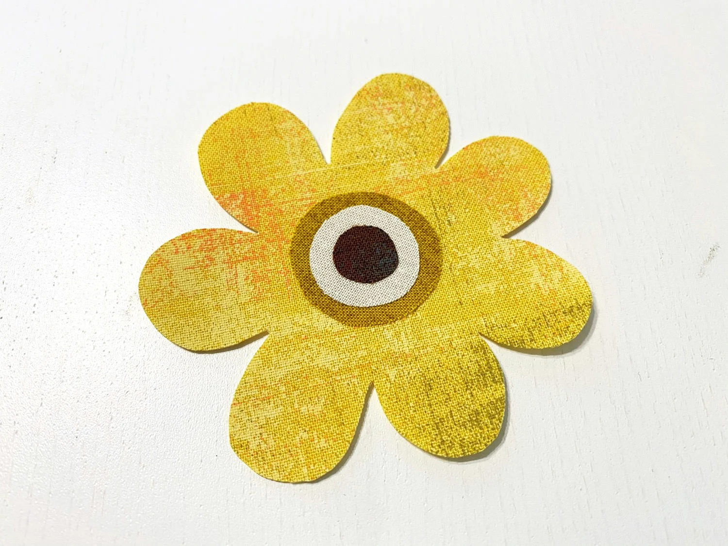 Raw Edge Appliqué Tutorial - fertige Applikation