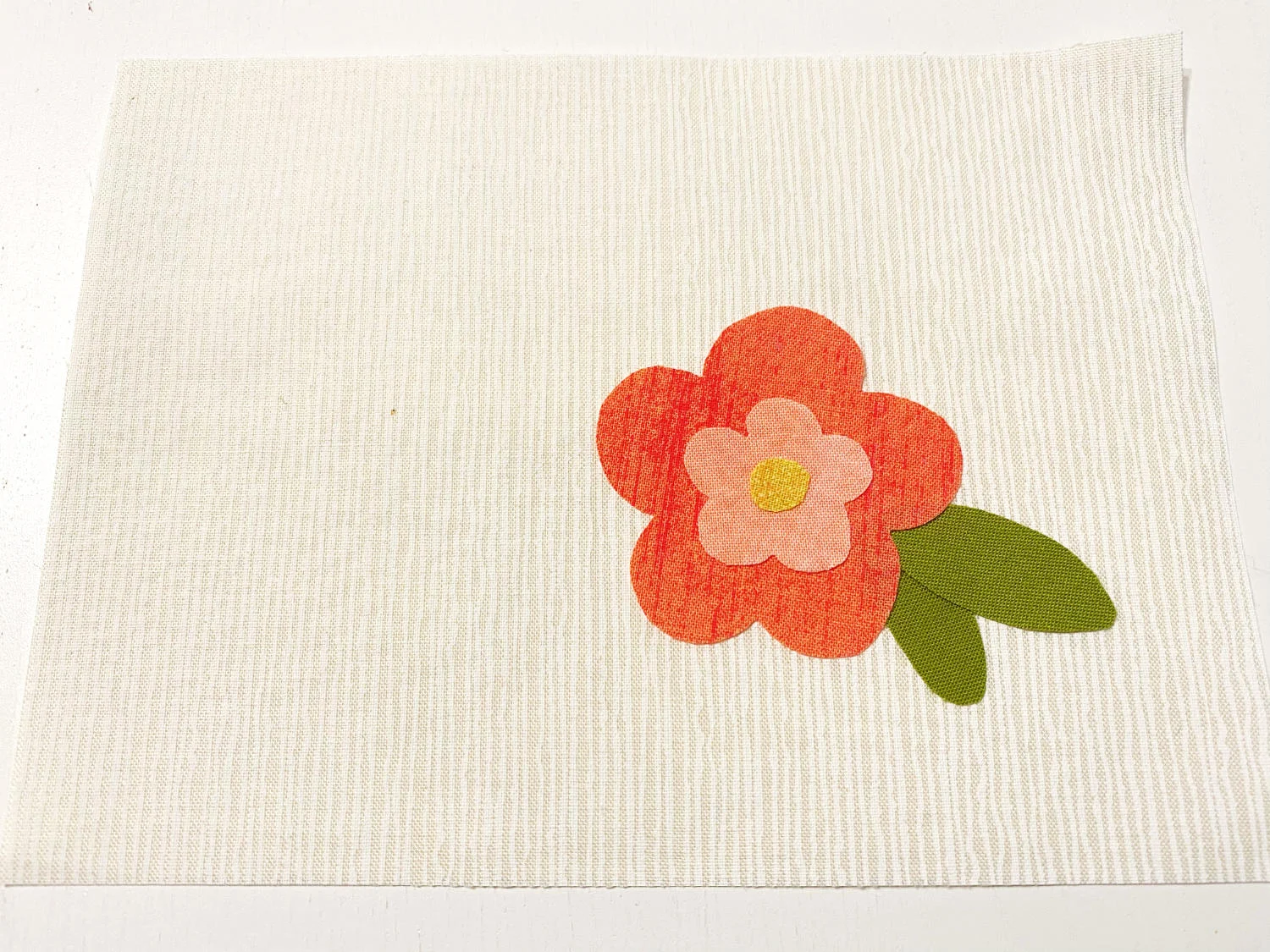 Raw Edge Appliqué Tutorial
