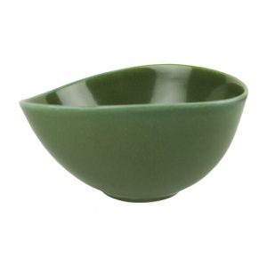 Keramikschale Pebble - grün, 12,5 cm - home delight - 1062047