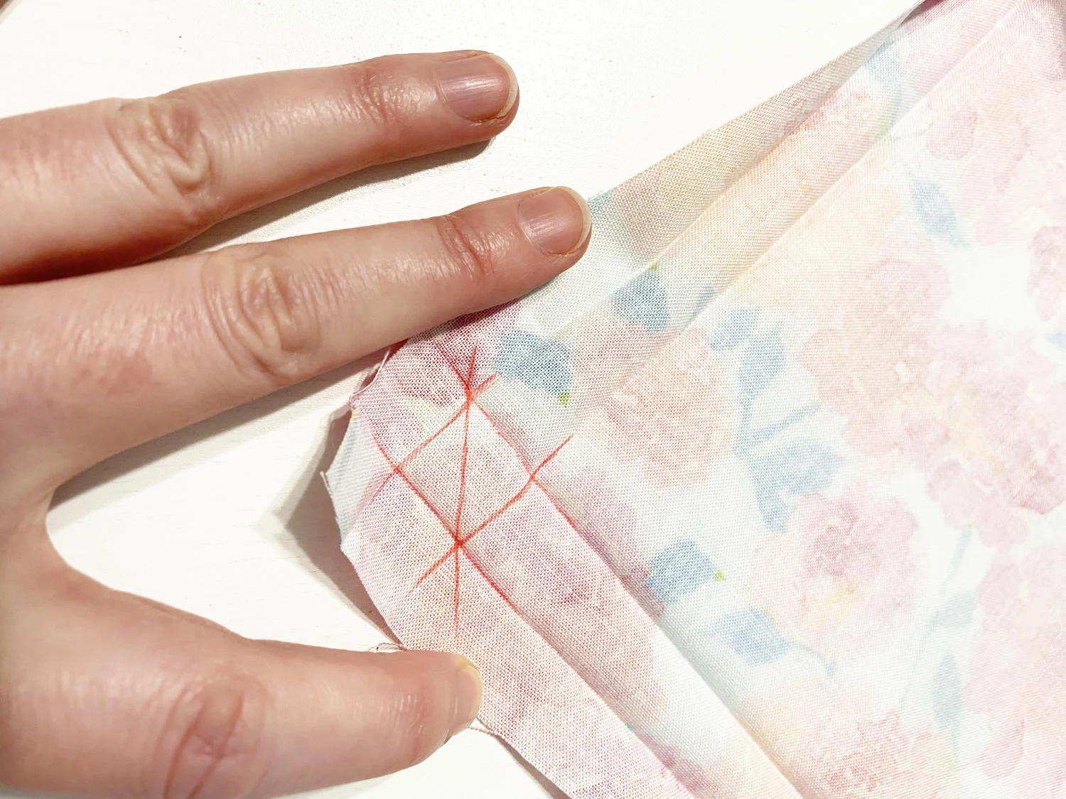 Anleitung zum Briefecken nähen