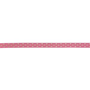 Rico Design - Webband - Pink mit Goldpunkten - 10 mm breit, 2 Meter - 7004.70.53