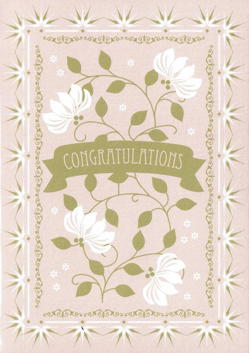 Grußkarte - Congratulations - Beaumonde Cards - 3522
