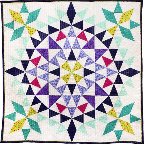 Miniquilt / Wandquilt "Kaleidoscope II"