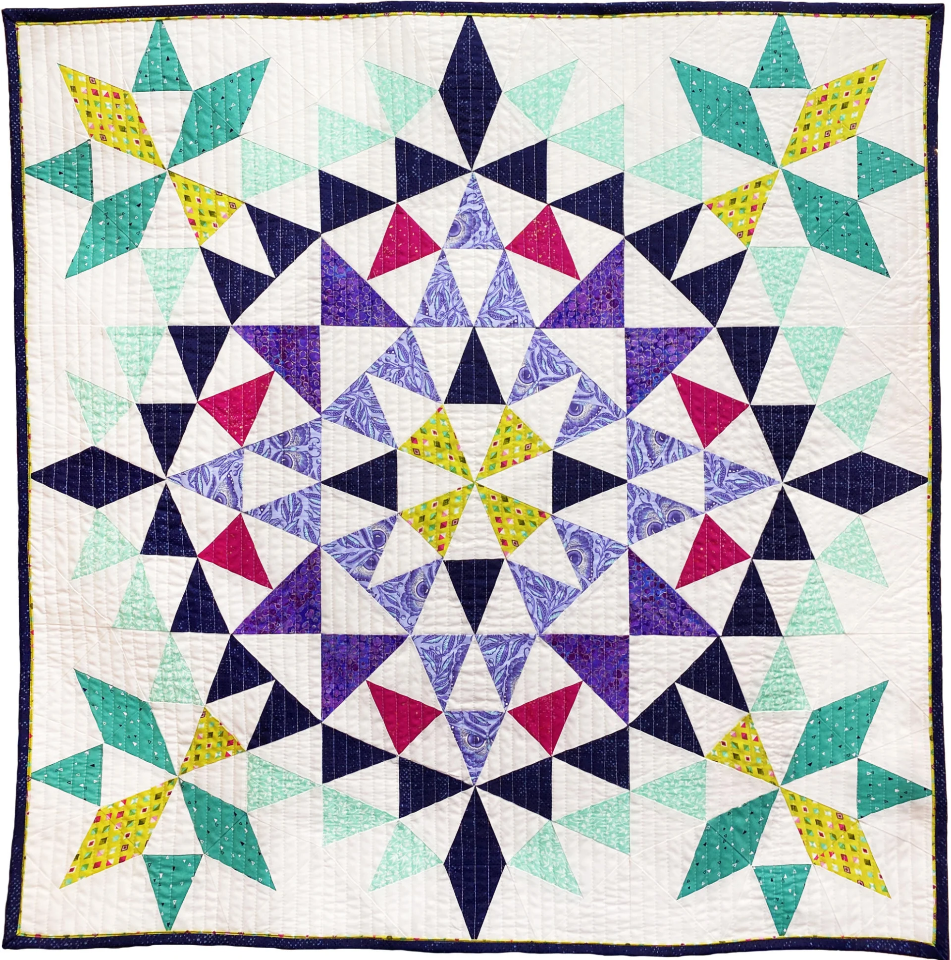 Miniquilt / Wandquilt "Kaleidoscope II"