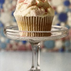 Grußkarte - Marshmallow Cupcakes - mit Rezept der Hummingbird Bakery