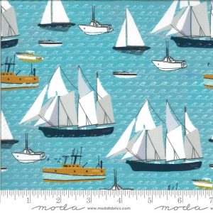 Moda - Lakeside Story - Boats Freshwater - 13352 17