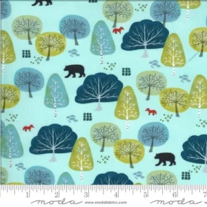 Moda - Lakeside Story - Fox Forest Robins Egg - 13353 13