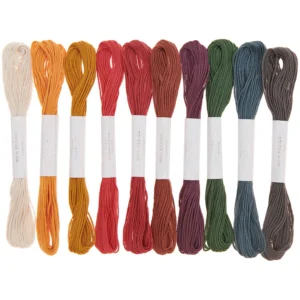 Stickgarnset Herbstfarben - 10-teilig - Rico Design - 100103