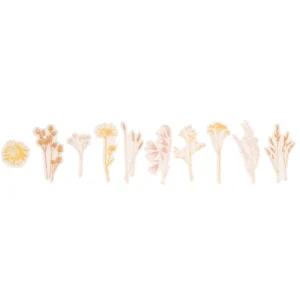 Rico Design - Washi Sticker - Trockenblumen - 200 Stück - 300046