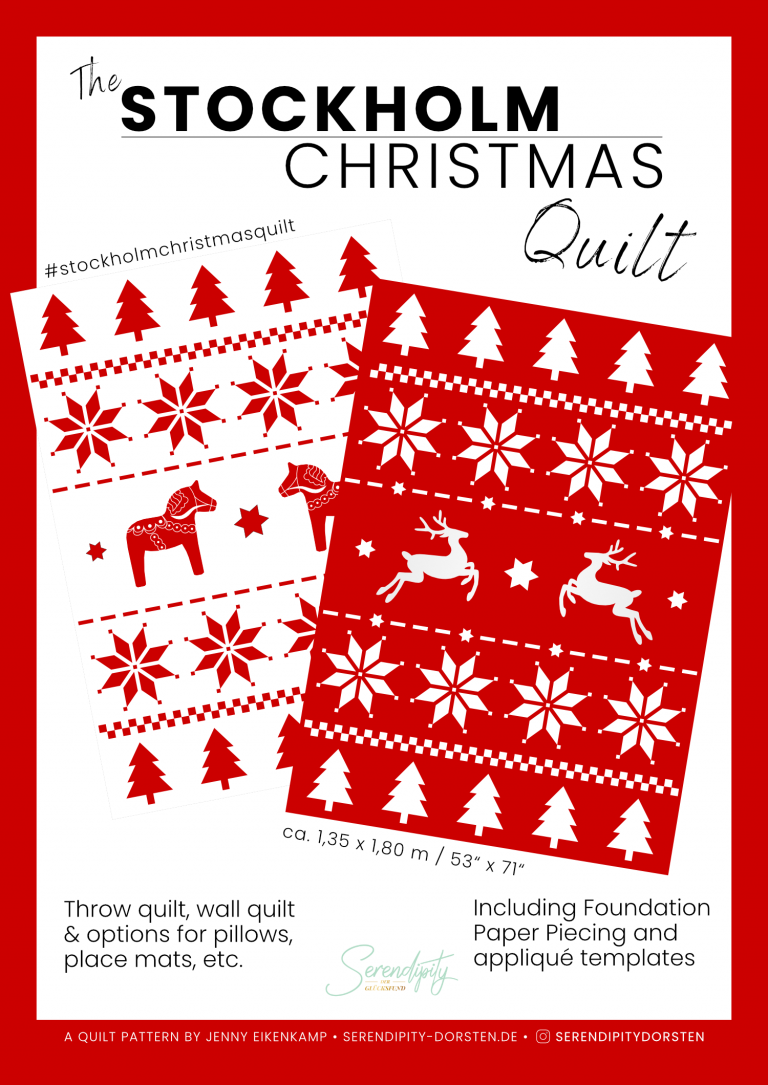 Stockholm Christmas Quilt Pattern
