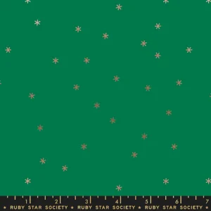 Moda - Ruby Star Society - Spark - Metallic Evergreen - RS0005 53M