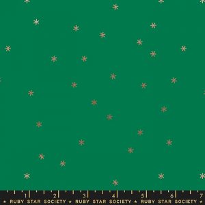 Moda - Ruby Star Society - Spark - Metallic Evergreen - RS0005 53M
