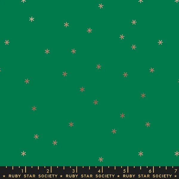 Moda - Ruby Star Society - Spark - Metallic Evergreen - RS0005 53M