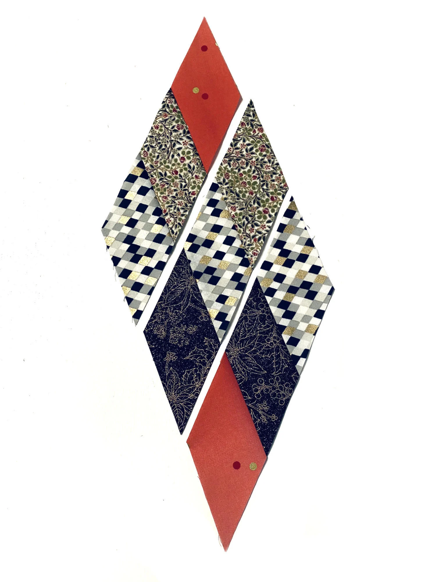 Weihnachtlicher Lone Star - als Tischdecke oder Wandquilt