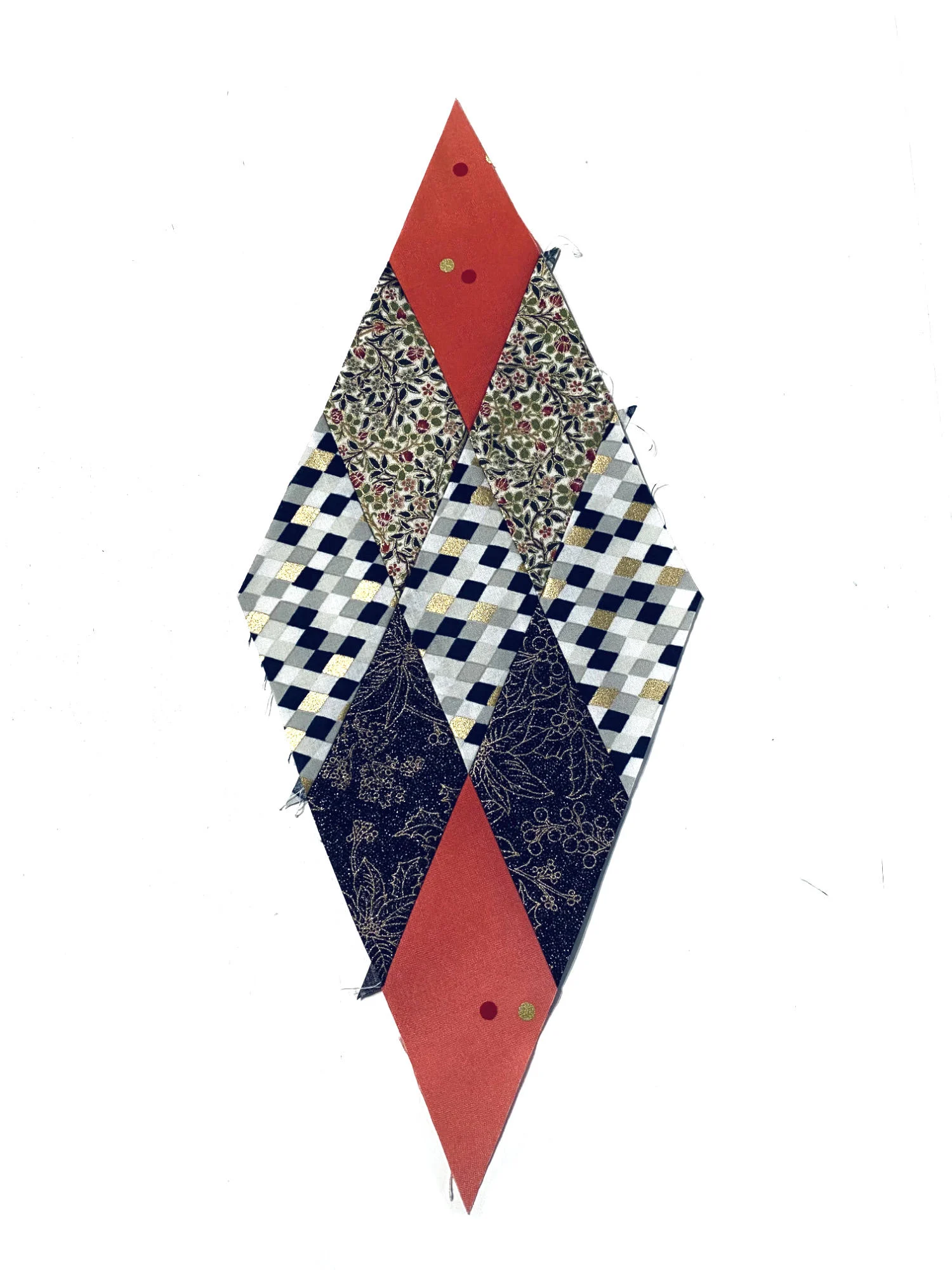 Weihnachtlicher Lone Star - als Tischdecke oder Wandquilt