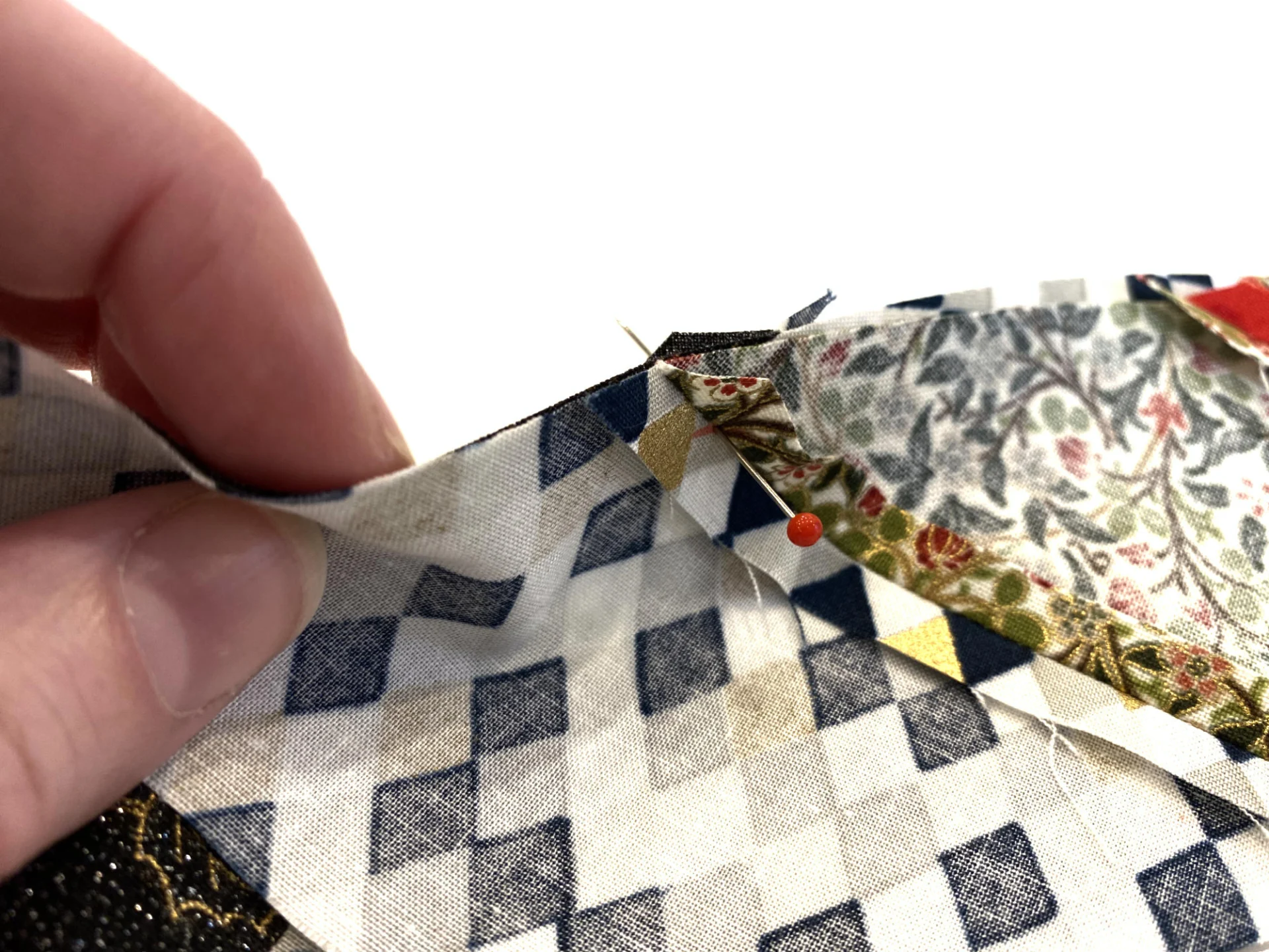 Weihnachtlicher Lone Star - als Tischdecke oder Wandquilt