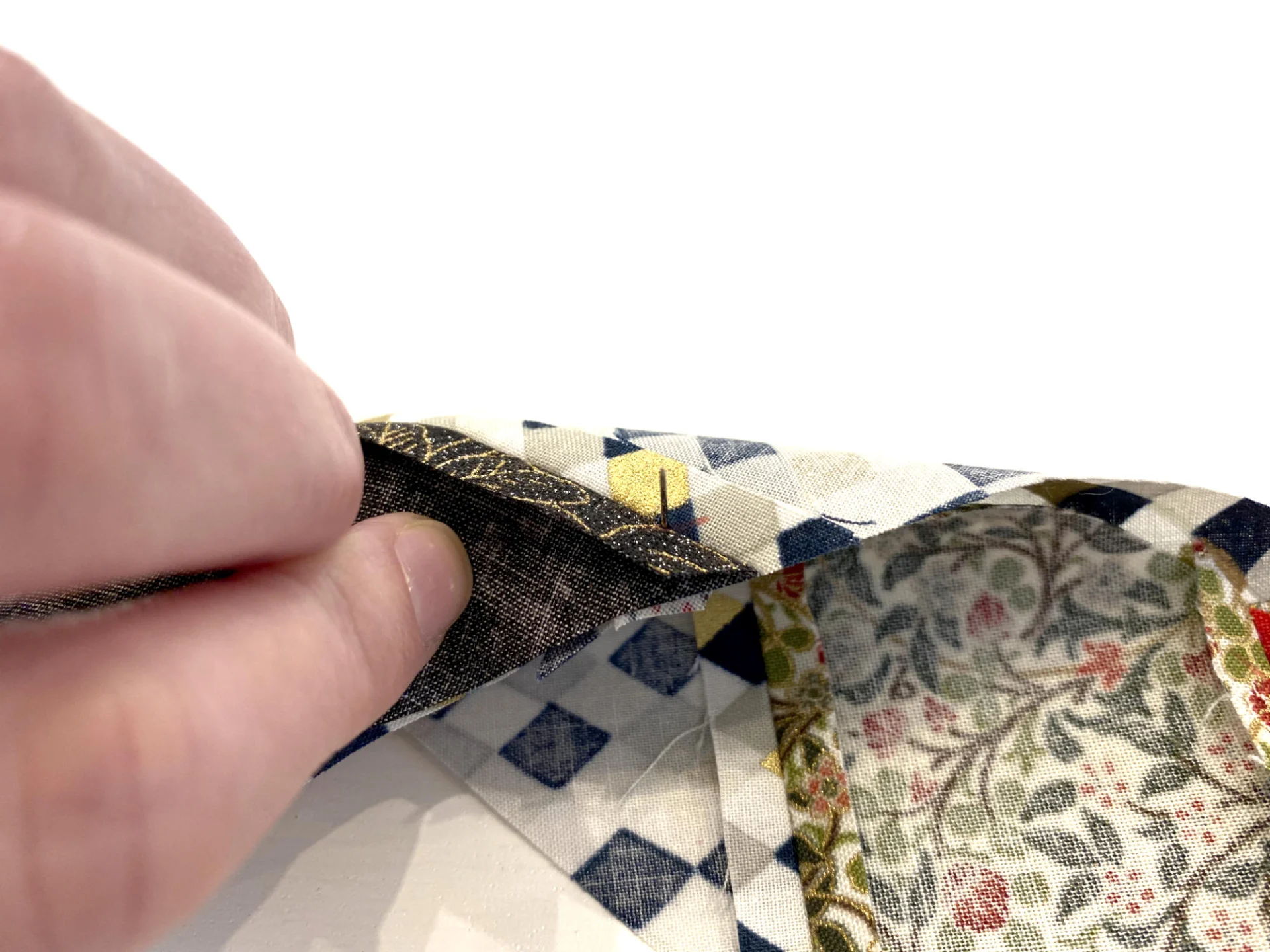 Weihnachtlicher Lone Star - als Tischdecke oder Wandquilt