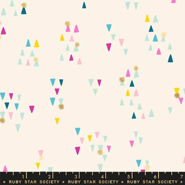 Moda - Birthday - Party Hats Buttercream - Ruby Star Society - RS2046 11M
