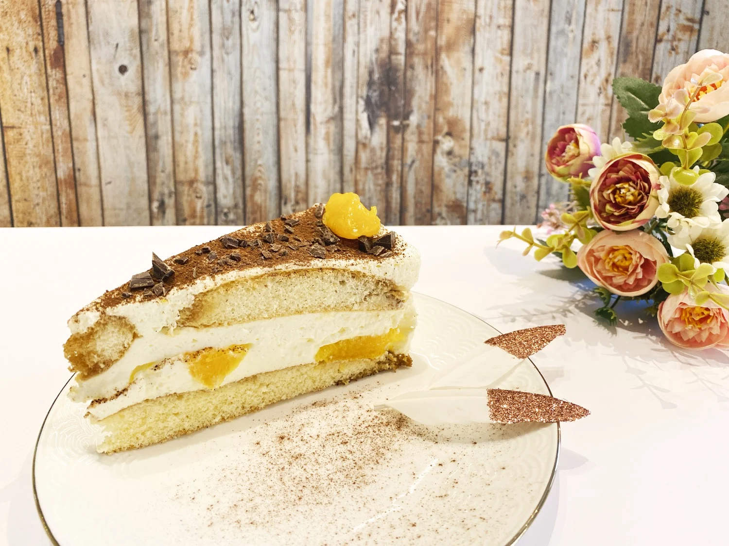 Orangen-Tiramisu-Torte