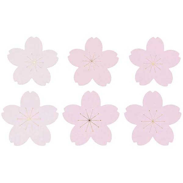 Mini-Papierblüten "Sakura" Kirschblüten - 90 Stück, 4,5-5 cm - Paper Poetry / Rico Design - 300247