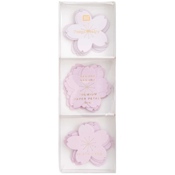 Mini-Papierblüten "Sakura" Kirschblüten - 90 Stück, 4,5-5 cm - Paper Poetry / Rico Design - 300247